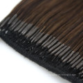 2020 Popular Korean/Japan Popular 18inch Brown Color Knot Thread Hair Extension Human Hair Virgin Hair